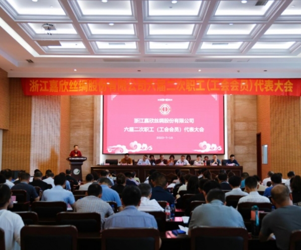 尊龙凯时人生就是搏丝绸召开第六届二次职工（工会会员）代表大会