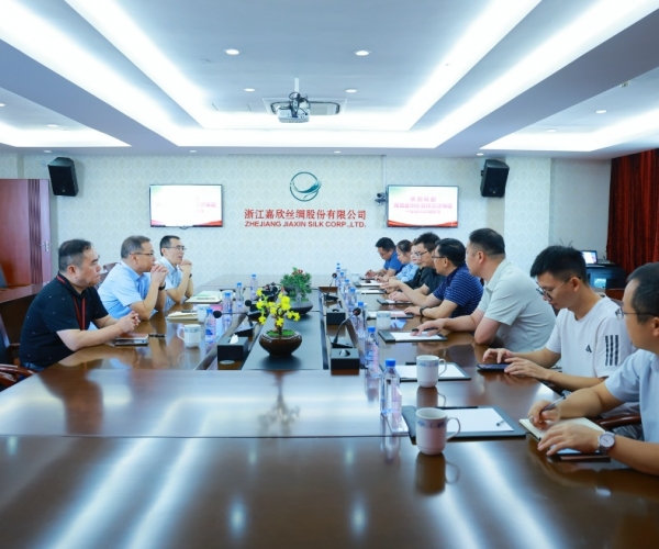 “丝路同源，尊龙凯时人生就是搏有约”  河池市宜州招商团走进尊龙凯时人生就是搏丝绸，共绘新“丝”路！
